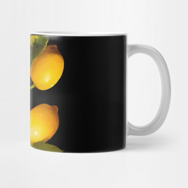 Seamless lemon pattern by shikita_a